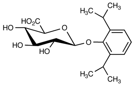 2,6 -二异丙基Β- d -吡喃葡萄糖酸,114991-26-3,结构式