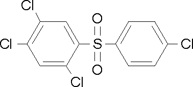 三氯杀螨砜,116-29-0,结构式