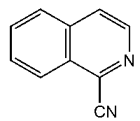 异喹啉-1-腈,1198-30-7,结构式