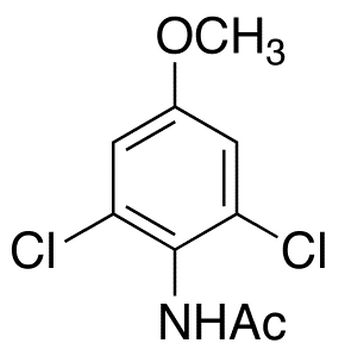 n-(2,6-二氯-4-甲氧基苯基)乙酰胺,136099-55-3,结构式