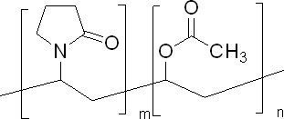 乙酸乙烯酯与n-乙烯基吡咯烷酮的共聚物