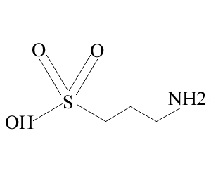 3-氨基丙烷磺酸 ,3687-18-1,结构式