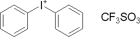 二苯基碘三氟甲烷磺酸盐