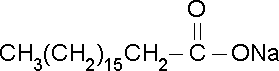 硬脂酸钠,822-16-2,结构式